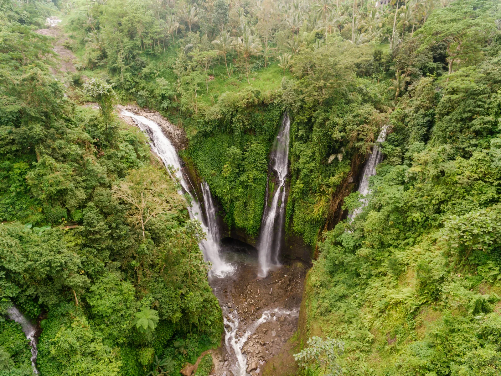 Bali waterfall adventure