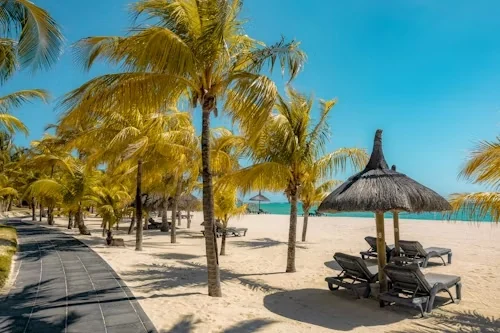 Mauritius tropical beach